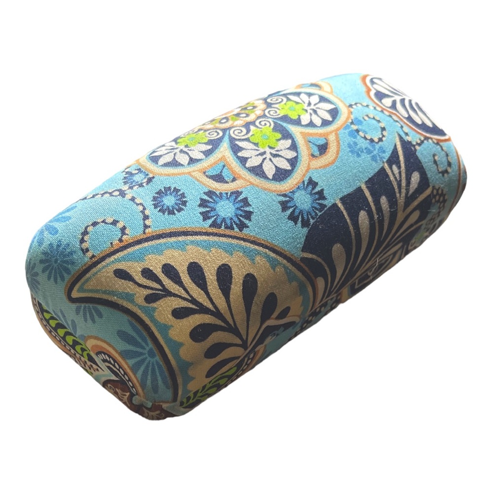 Vera Bradley Blue Paisley Print Eyeglass Case‎